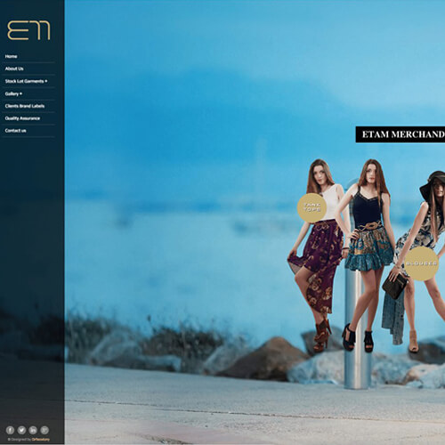 Garments and Fashion Website