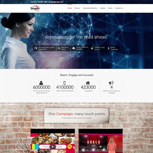Responsive website design Singapore
