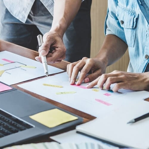 Singaporean Creative Website Designers Working