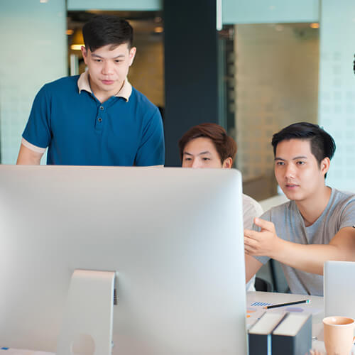 Singaporean Web Developers Working Together