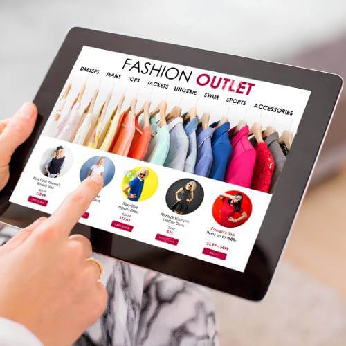 Singaporean Customer Visiting A Website Crafted By A Web Design Company For Fashion House