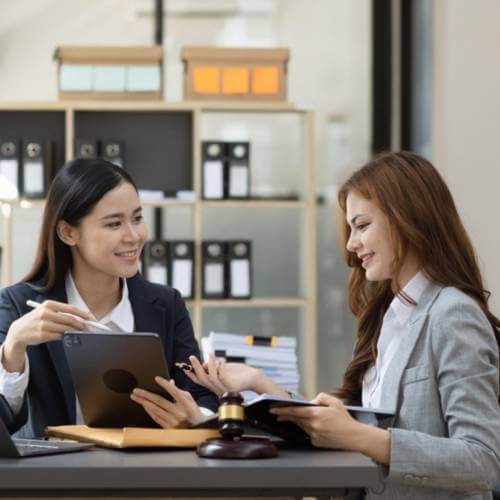 Singaporean Lawyers Visiting Website Created By A Website Designer For Law Firm