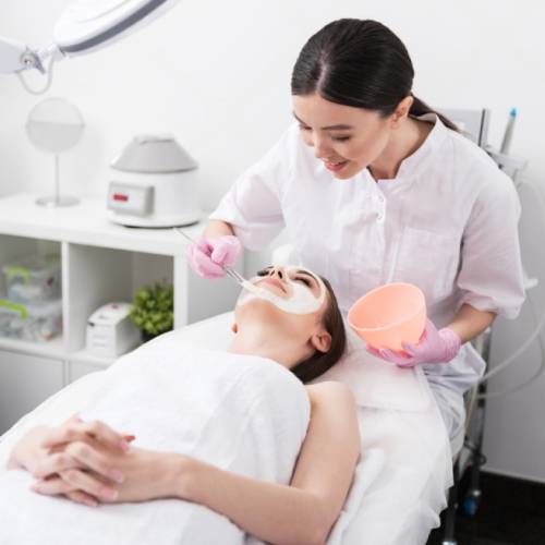 Singaporean Beautician In A Web Visual By A Web Development Company For Beauty Care